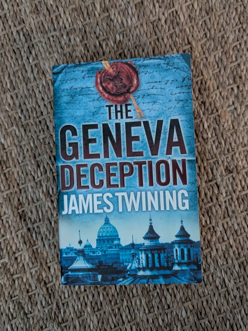 The Geneva Deception - Blue Paperback Thriller